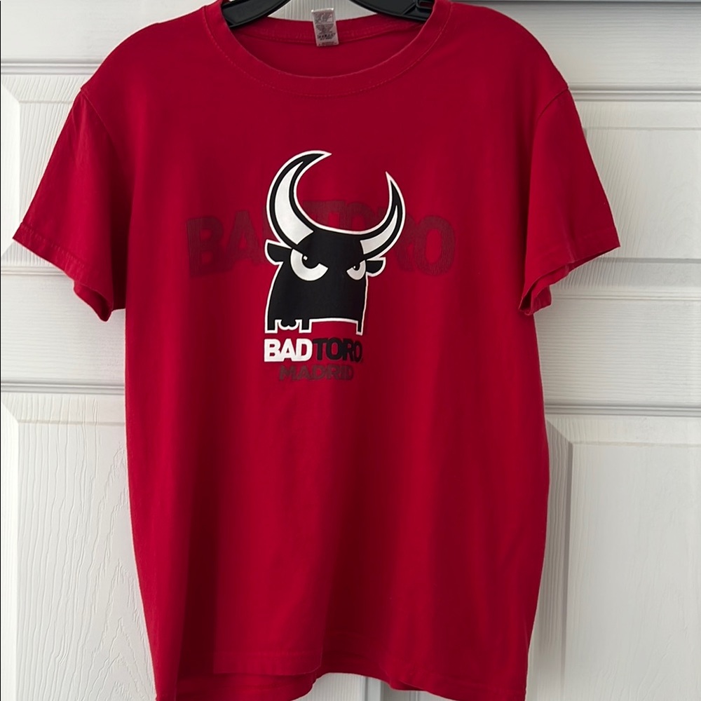 Bad Toro Red Graphic T-Shirt